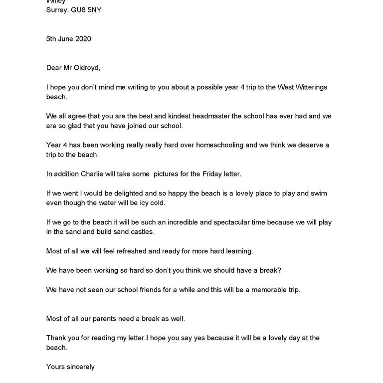 Year 4 Persuasive Writing | Barrow Hills School